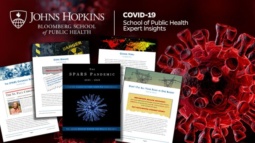 Il y a trois ans, l&rsquo;Université Johns Hopkins avait préparé un scénario futuriste sur une pandémie SPARS qui se poursuivrait jusqu&rsquo;en 2025-2028