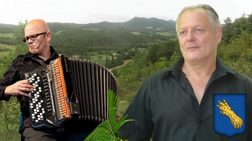 Le poète Patrick Bouillanne lira ses textes en compagnie du grand accordéoniste Daniel Mille, à Cobonne dans le département de la Drôme