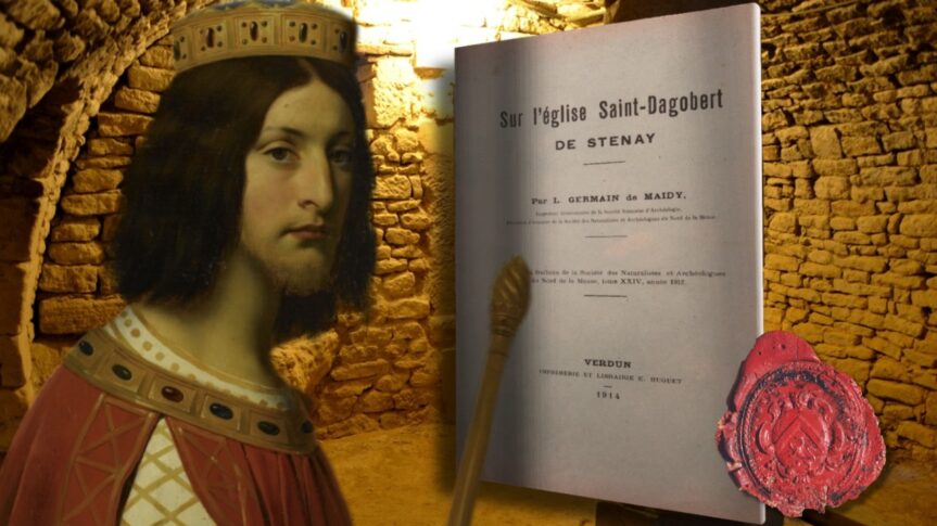 Guy Boulianne a fait l&rsquo;acquisition d&rsquo;un ouvrage rare de Léon Germain de Maidy (1853-1927), intitulé « Sur l&rsquo;église Saint-Dagobert de Stenay »