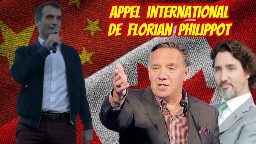 Le politicien français, Florian Philippot, lance un message aux Québécois : « Levez-vous, révoltez-vous, rebellez-vous, chassez ces gouvernants qui vous veulent le plus grand mal ! »