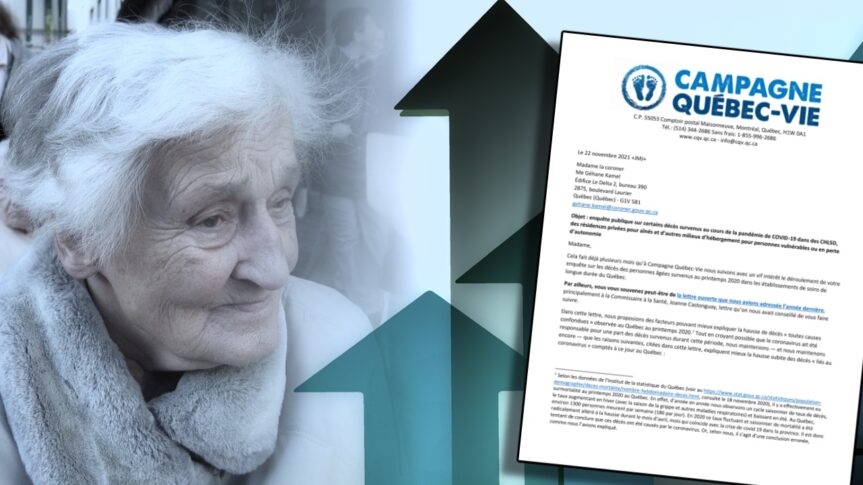 Les décès suspects dans les CHSLD : Georges Buscemi, de Campagne Québec-Vie, envoie une lettre ouverte à la coroner Géhane Kamel