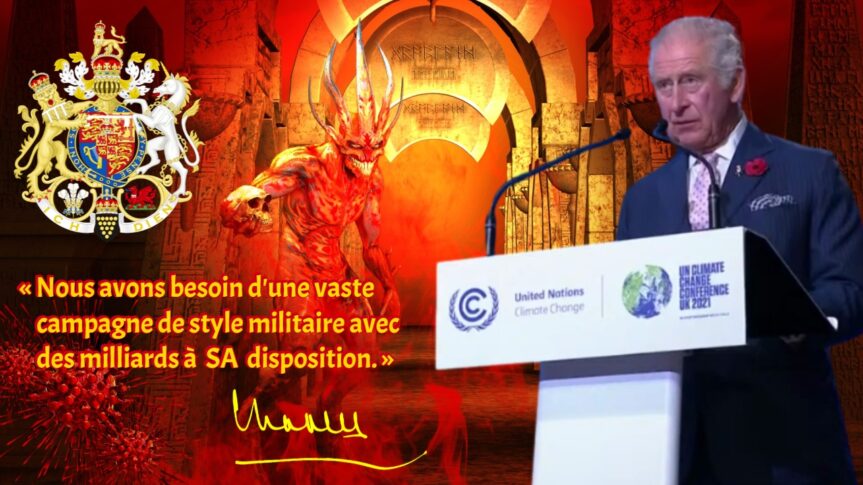 S&rsquo;adressant aux dirigeants du monde lors de la Conférence de Glasgow, le prince Charles lance un appel pour une campagne de style militaire