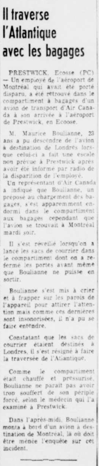 Le nouvelliste, 3 novembre 1966, p. 17