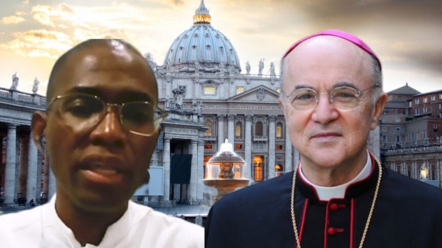 Mgr Carlo Maria Viganò défend l&rsquo;abbé Janvier Gbénou, sanctionné pour avoir critiqué le pape François : «Vous êtes puni pour être catholique»