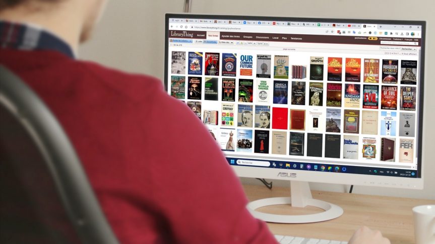 Les ouvrages de la bibliothèque personnelle de Guy Boulianne sont désormais tous répertoriés sur la plateforme de catalogage LibraryThing