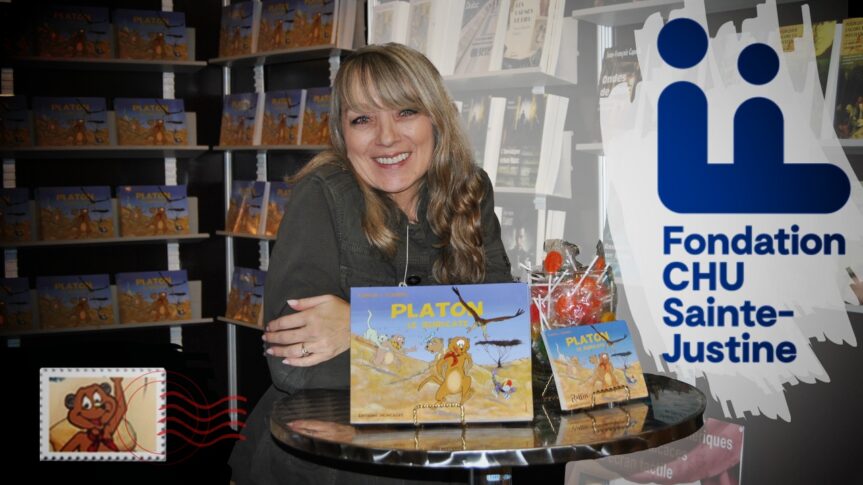 Avec votre soutien financier, nous remettrons des centaines de livres aux enfants malades du Centre hospitalier universitaire Sainte-Justine