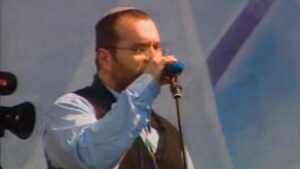 Congrès mondial de la Kabbale (5 février 2008) : Lives et chants au repas du soir