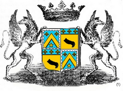 Bonfils en Comtat et en Provence. Armorial de M. d’Auriac 1856