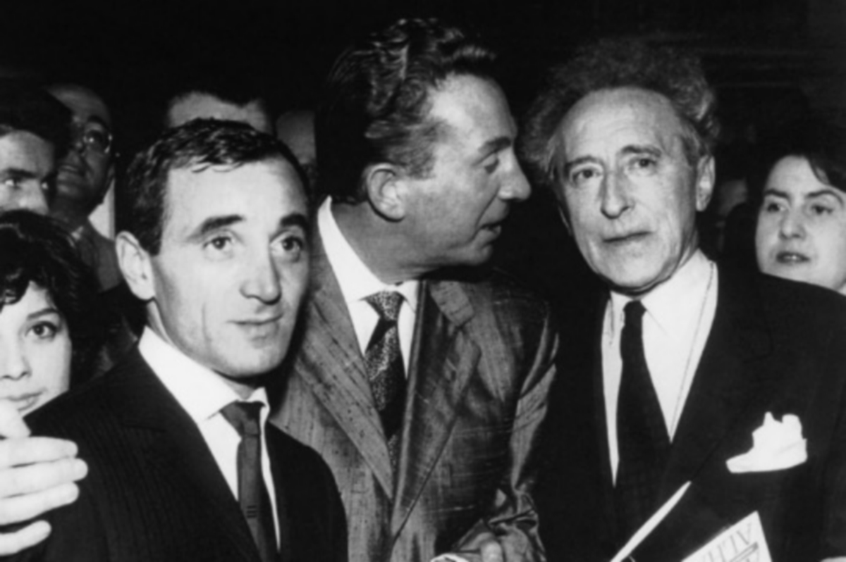 Charles Trenet et Jean Cocteau