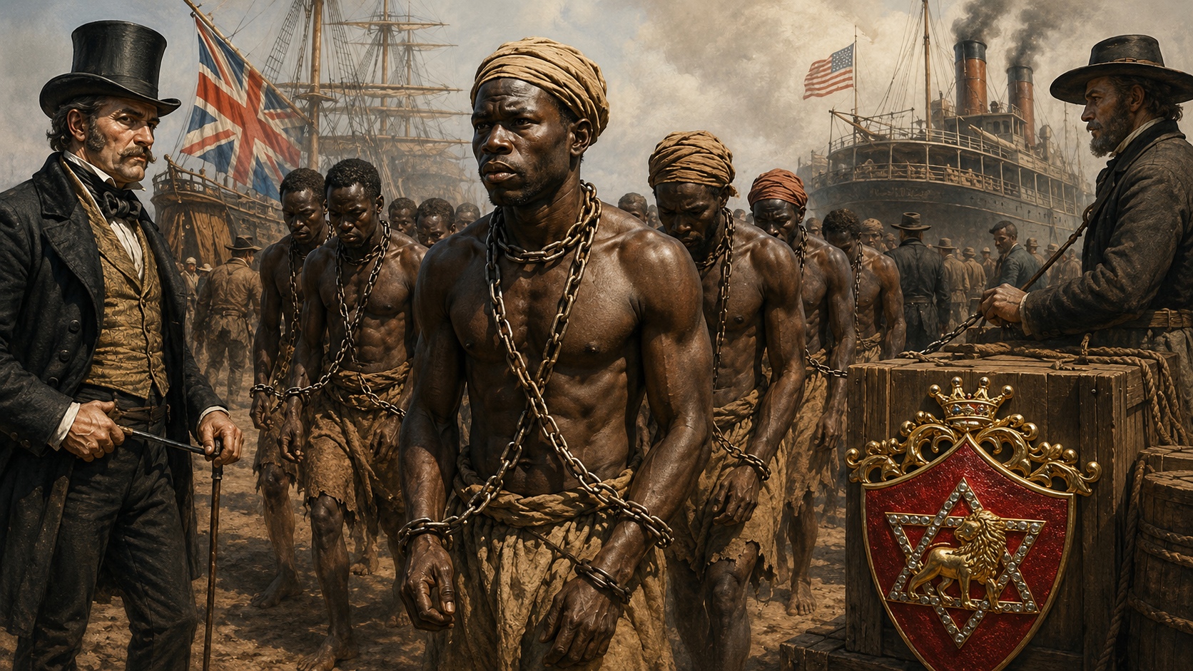 Dignes descendants des marchands Radhanites babylonien, les fondateurs de Rothschild étaient liés à l’esclavage dans les colonies britanniques