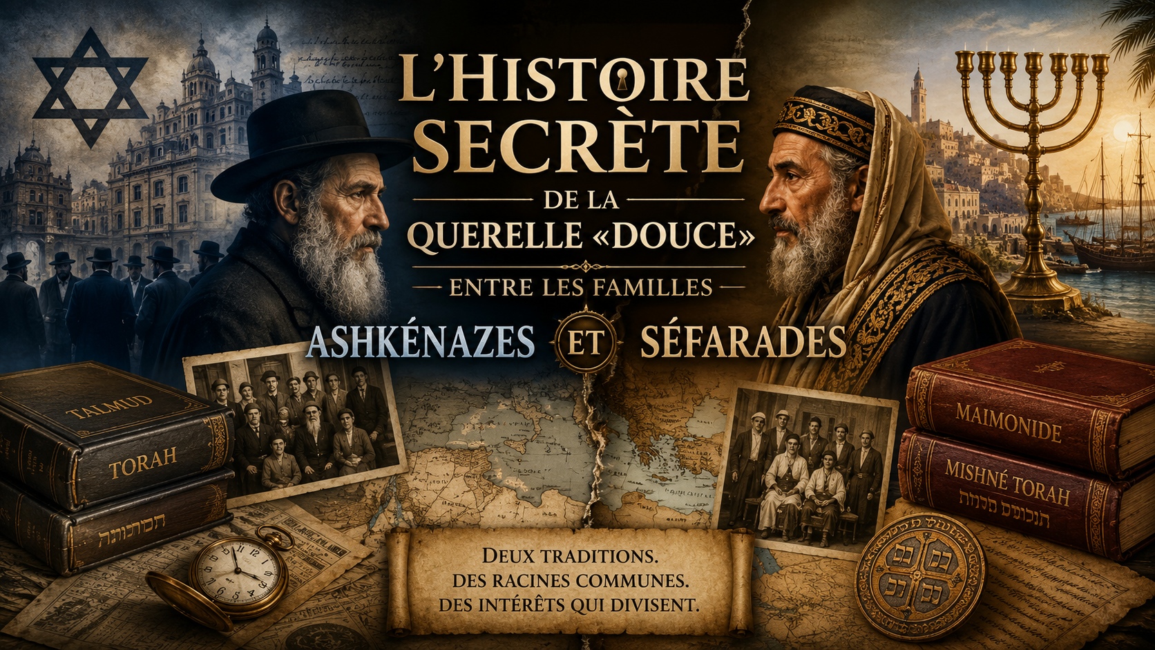 L’histoire secrète de la querelle « douce » entre les familles ashkénazes et séfarades, incarnées par les deux groupes Rothschild et Rockefeller